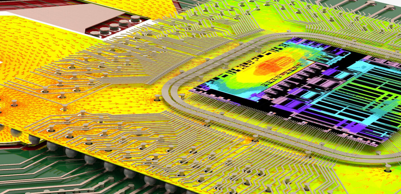 PCB e IC package